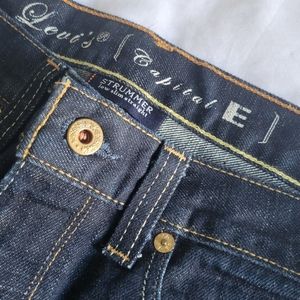 Mens Levi's Strummer Dark Wash Jeans 34 × 30